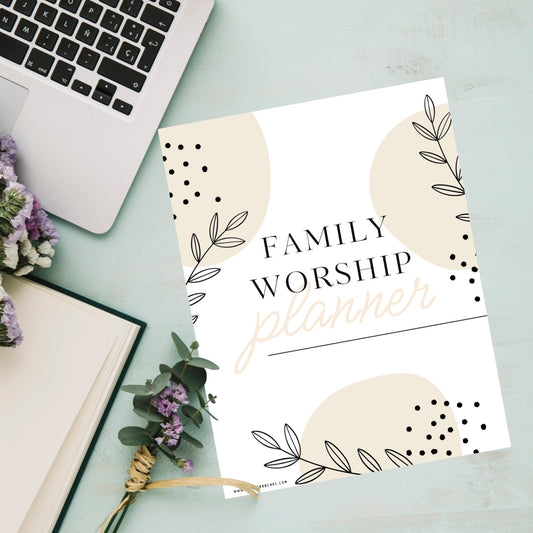 Family Worship Planner - Download & Print