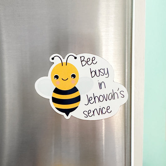 Bee Busy in Jehovah’s Service Magnet