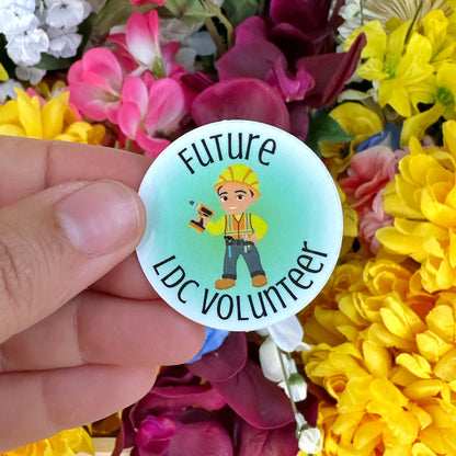 Kids Future LDC Volunteer Stickers | JW Kids