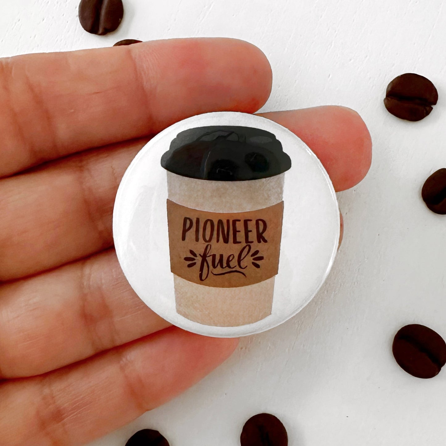 Pioneer Fuel Pinback Buttons