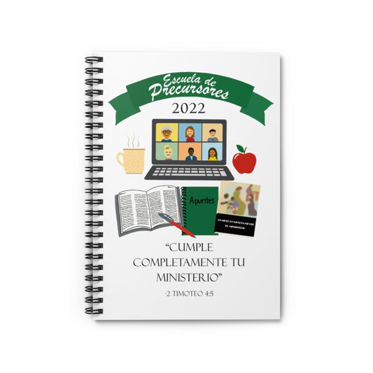 Pioneer School Notebook Spanish