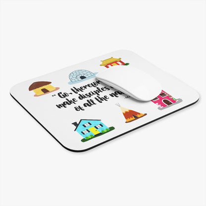 Make Disciples Matthew 28:19 Mouse Pad (English)