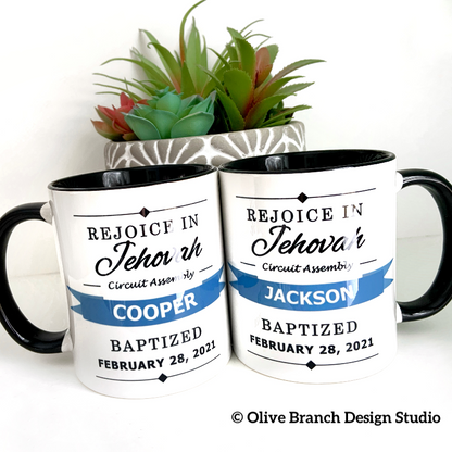 Custom Baptism Mug