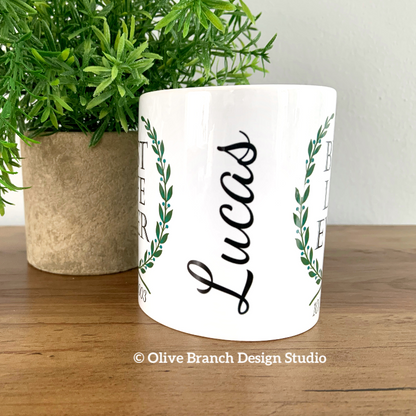 Best Life Ever Wreath Mug