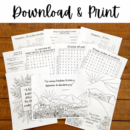 Activity Pack 3 - Download & Print