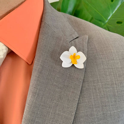 Orchid Lapel Pin